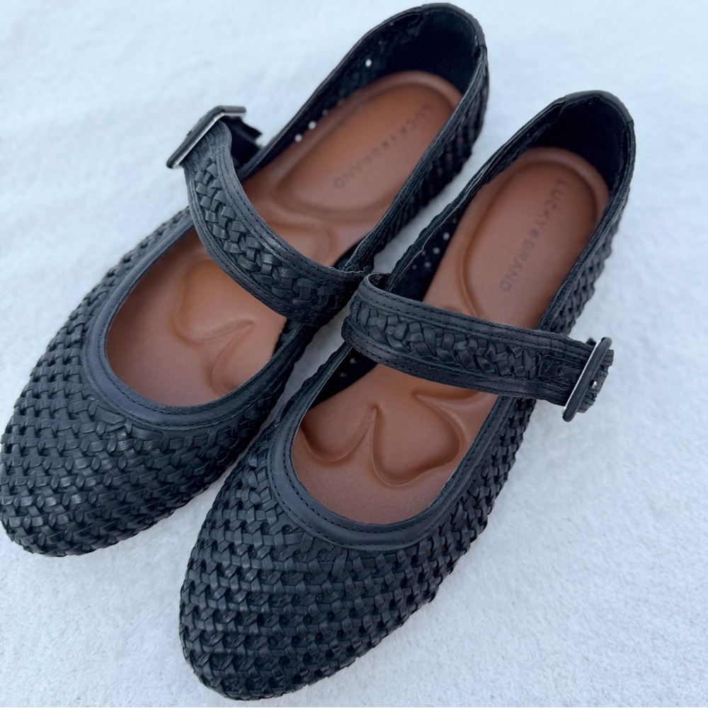 Lucky Brand “Millit” Woven Flats